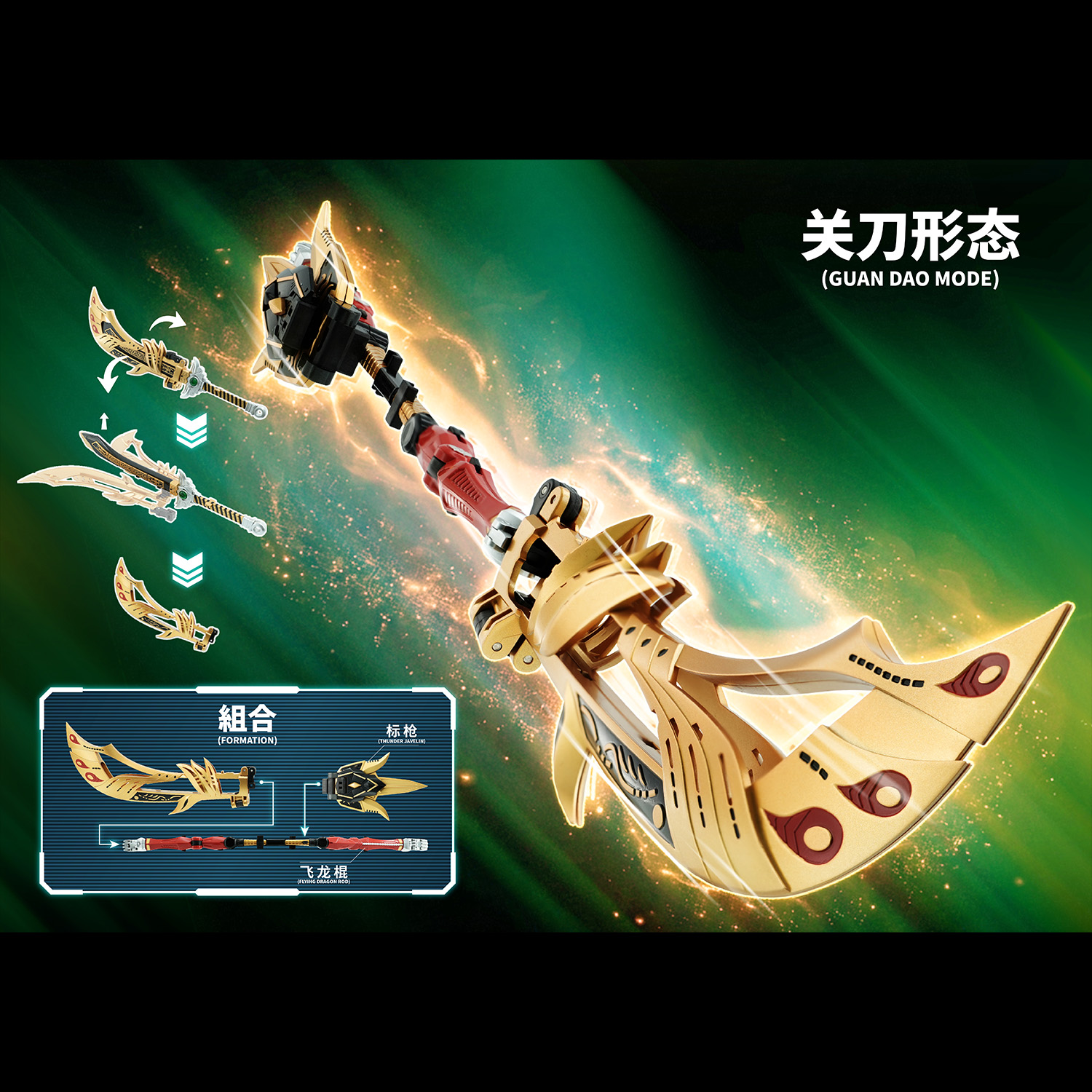 [GO! KARA KURI Combine] Thunder Megazord